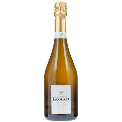 Шампанское Белое Брют Jacquart Blanc de Blancs Millesime Champagne 2015 0,75 л фото