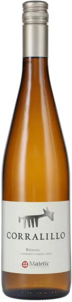 Вино Белое Сухое Matetic Corralillo Riesling Casablanca Valley 2023 0,75 л фото