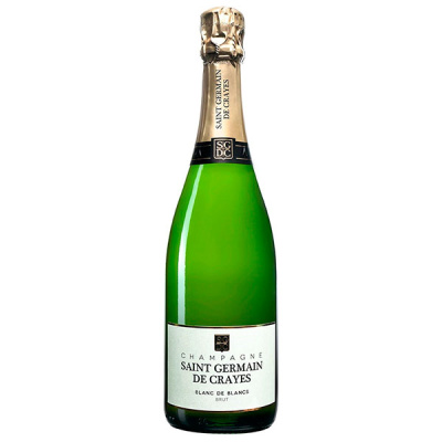 Шампанское Белое Брют Saint Germain de Crayes Blanc de Blancs Brut Champagne in gift box 0,75 л фото
