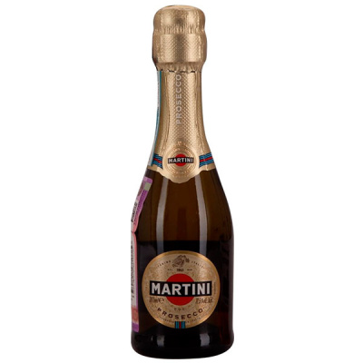 Вино игристое Белое Сухое Martini Prosecco 0,187 л фото