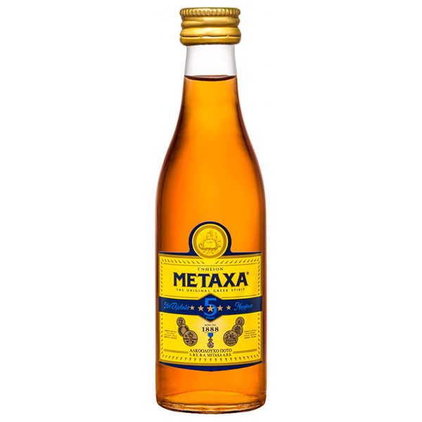Бренди Metaxa 5 0,05 л фото