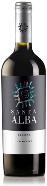 Вино Красное Сухое Santa Alba Reserve Carmenere 2022 0,75 л фото