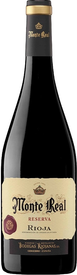 Вино Красное Сухое Monte Real Reserva 2019 0,75 л фото