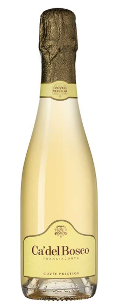 Вино игристое Белое Экстра Брют Ca' Del Bosco Franciacorta Cuvee Prestige new label 2022 0,375 л фото