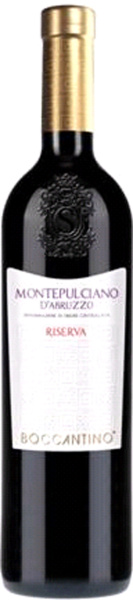 Вино Красное Сухое Boccantino Montepulciano D'Abruzzo Riserva 2019 0,75 л фото