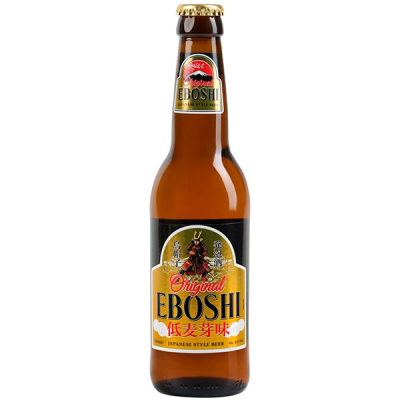 Пиво Светлое Eboshi Original 0,33 л фото