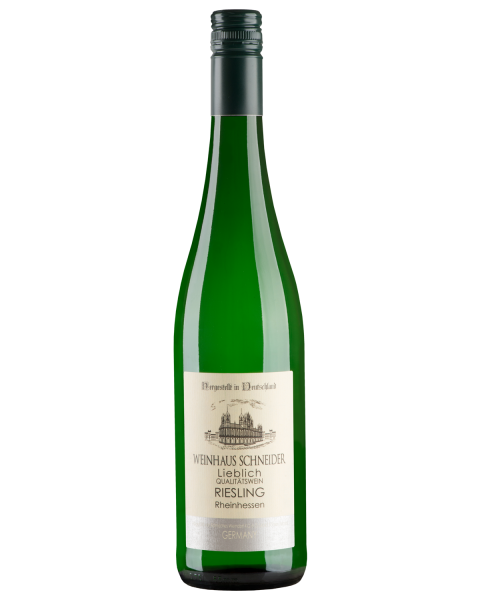 Вино Белое Полусладкое Weinhaus Schneider Riesling 2023 0,75 л фото