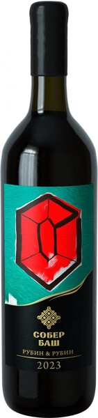 Вино Красное Сухое Sober Bash Grani Ruby & Ruby 2023 0,75 л фото