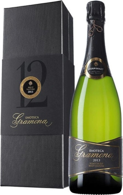 Вино игристое Белое Экстра Брют Gramona Corpinnat Enoteca Brut Nature 2013 0,75 л фото