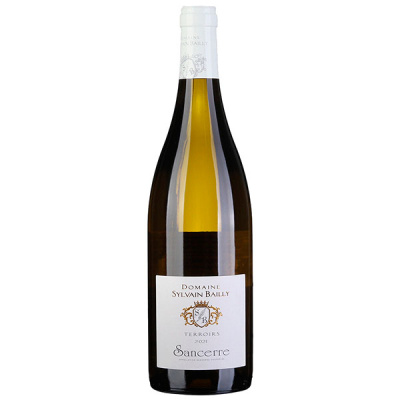 Вино Белое Сухое Domaine Sylvain Bailly Terroirs Sancerre 2021 0,75 л фото