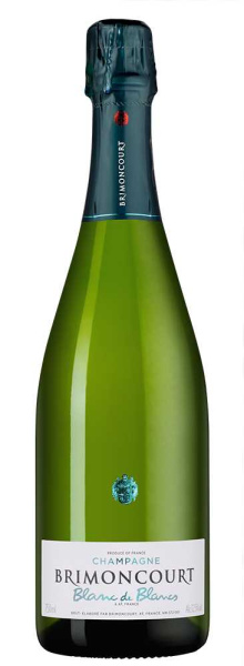 Вино игристое Белое Экстра Брют Brimoncourt Blanc de Blancs Champagne 2018 0,75 л фото