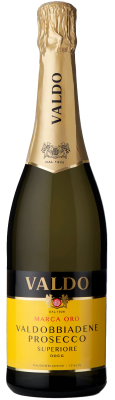 Вино игристое Вальдо Марка Оро Вальдоббьядене Просекко Супериоре 2024 Белое Брют 11% 0,75 л фото