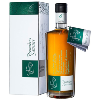 Коньяк Leopold Gourmel Premieres Sauveurs Fins Bois in gift box 0,7 л фото