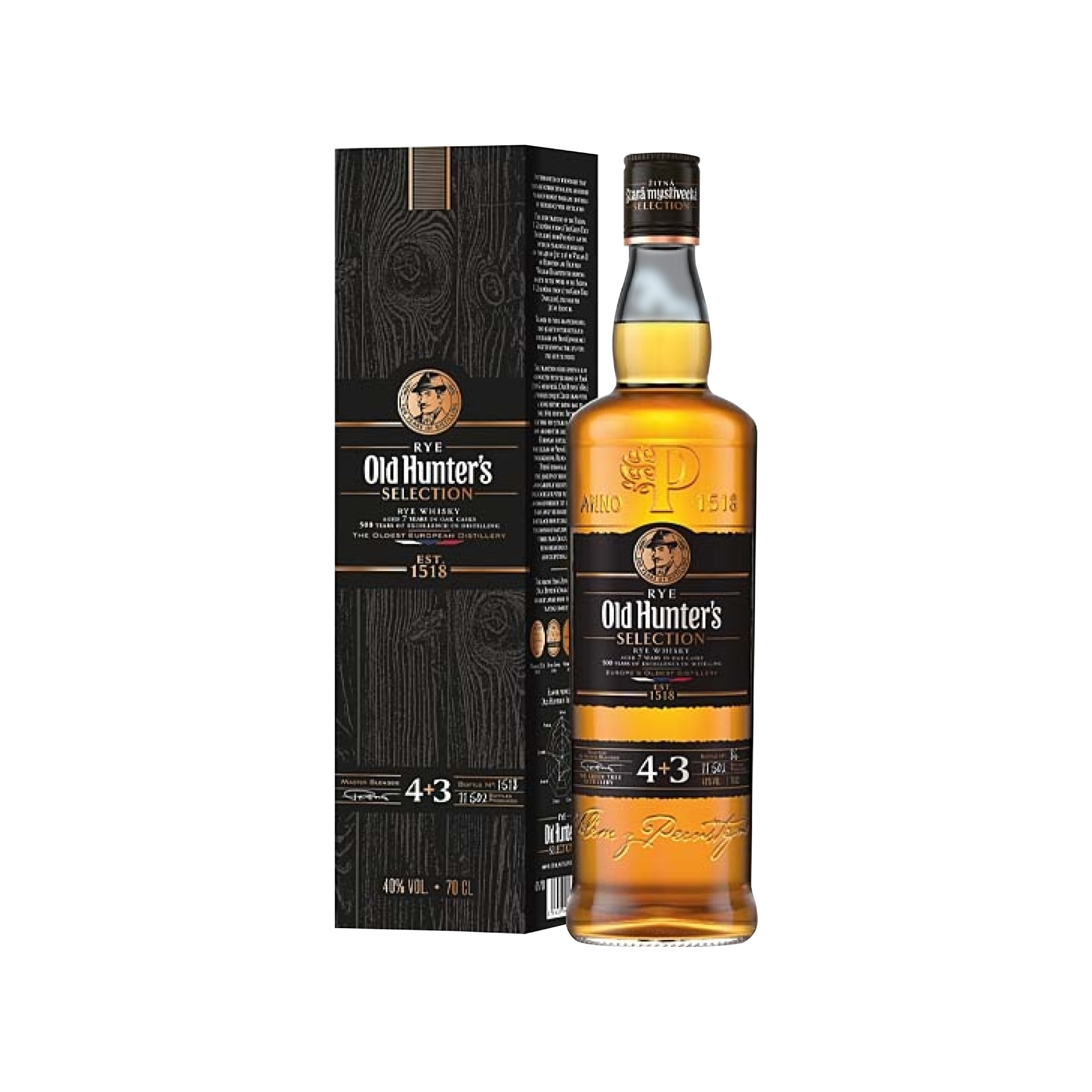 Виски Old Hunter’s Selection in gift box 0,7 л фото