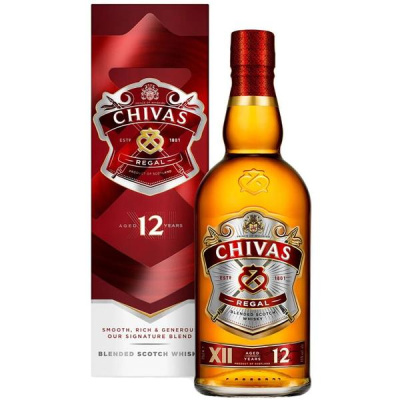 Виски Chivas Regal 12 years old in gift box 0,75 л фото