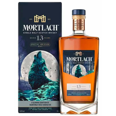 Виски Mortlach 13 Years Old Single Malt Speyside Special Release 2021 in gift box 0,70 л фото