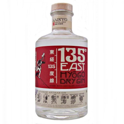 Джин 135 East Hyogo Dry Gin 0,7 л фото