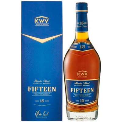 Бренди KWV 15 YO in gift box 0,75 л фото