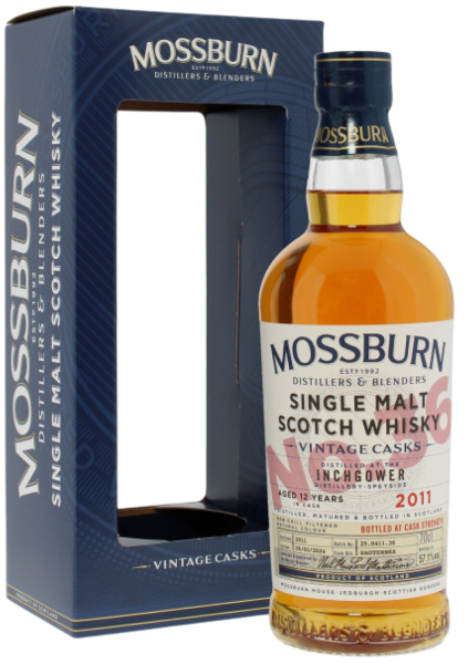 Виски Mossburn Inchgower 12 Year Old Vintage Casks in gift box 0,7 л фото