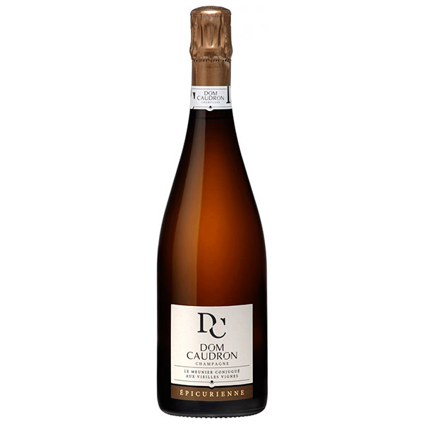 Вино игристое Белое Брют Dom Caudron Epicurienne Brut Champagne 2018 0,75 л фото