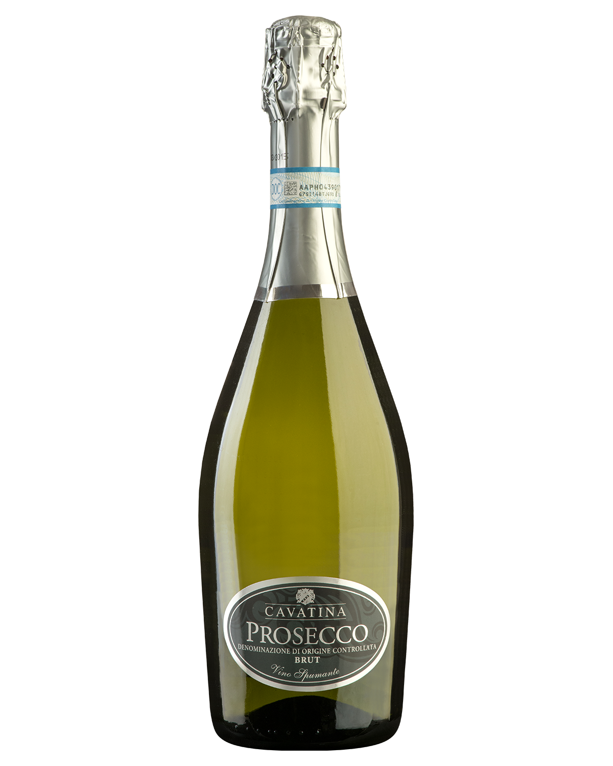 Вино игристое Белое Брют Cavatina Prosecco 0,75 л фото