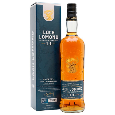 Виски Loch Lomond 14 Years Old Single Malt Highland in gift box 0,7 л фото