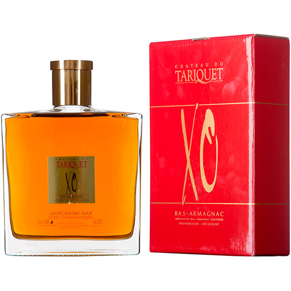 Арманьяк Chateau du Tariquet XO Bas-Armagnac Carafe Chance in gift box 0,7 л фото