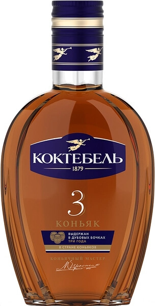Коньяк Koktebel 3 Years Old 0,25 л фото