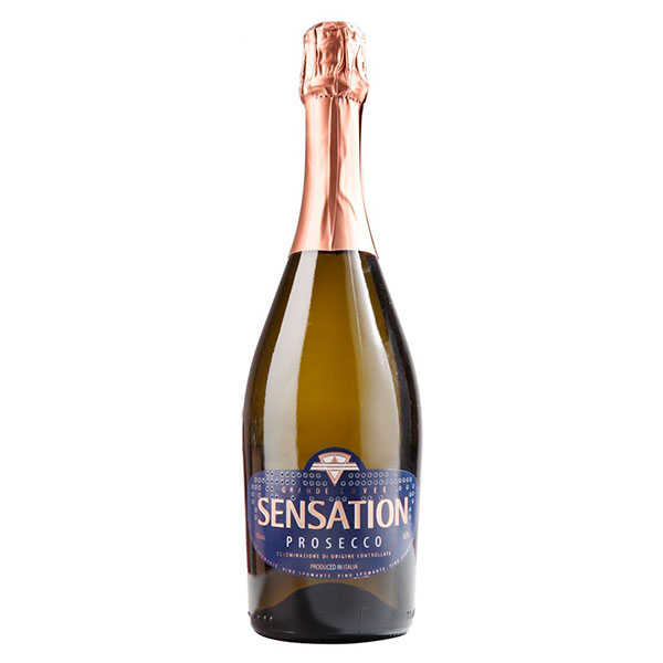 Вино игристое Белое Брют Sensation Prosecco 0,75 л фото