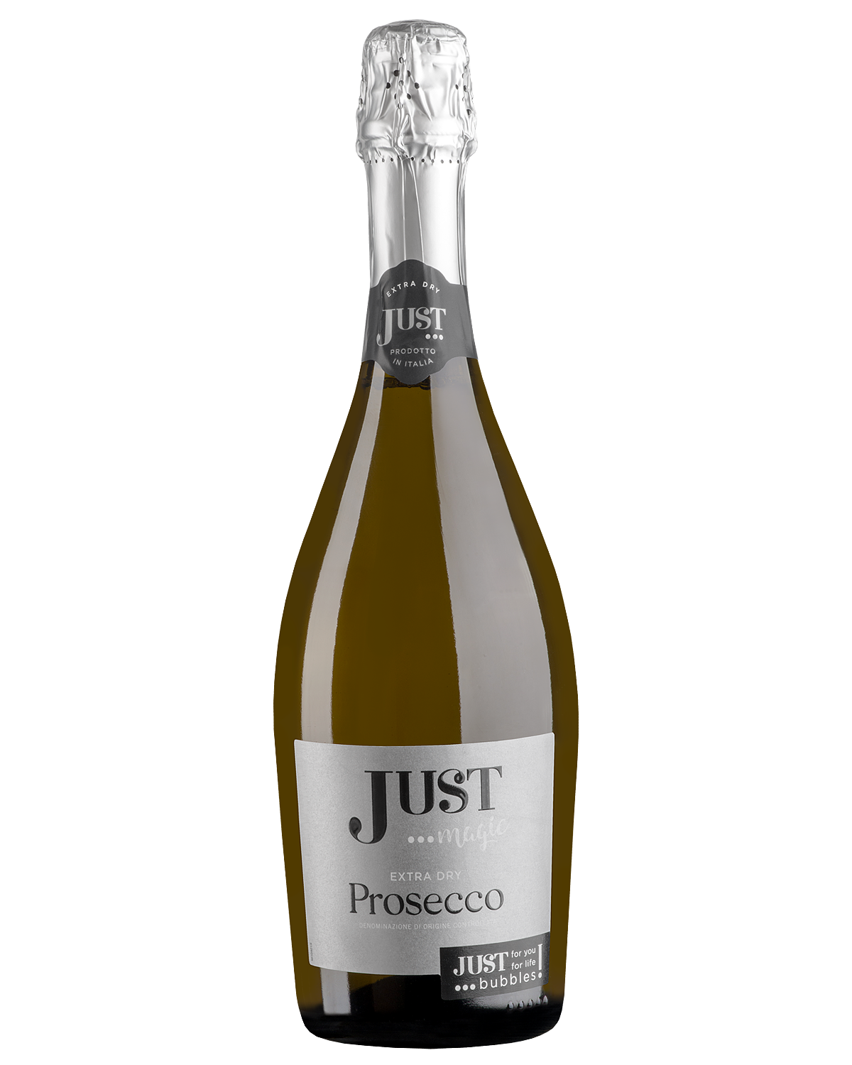 Вино игристое Белое Брют Just Prosecco Extra Dry 0,75 л фото