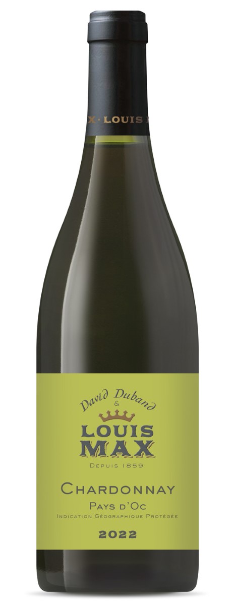 Вино Белое Сухое Louis Max & David Duband Chardonnay Pays d'Oc 2025 0,75 л фото