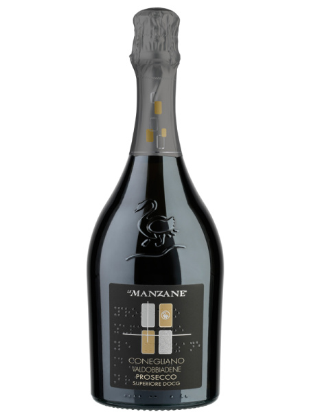 Вино игристое Белое Брют Le Manzane Prosecco 2023 0,75 л фото