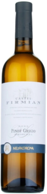 Вино Белое Сухое Mezzacorona Castel Firmian Pinot Grigio Trentino 2023 0,75 л фото