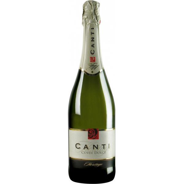 Вино игристое Белое Сладкое Canti Cuvee Dolce 2017 0,75 л фото