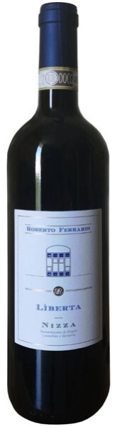 Вино Красное Сухое Roberto Ferraris Liberta Nizza 2021 0,75 л фото