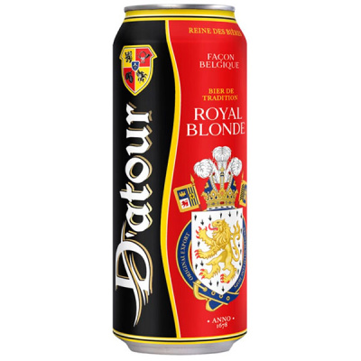 Пиво D'Atour Royal Blonde in can 0,50 л фото