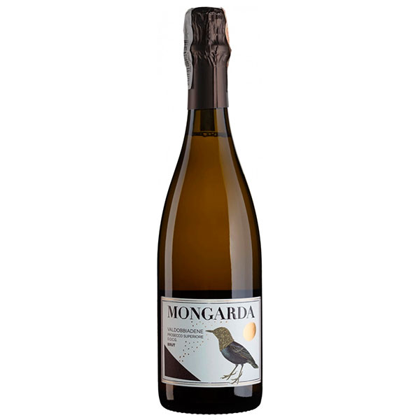 Вино игристое Белое Брют Mongarda Valdobbiadene Prosecco Superiore Brut 0,75 л фото