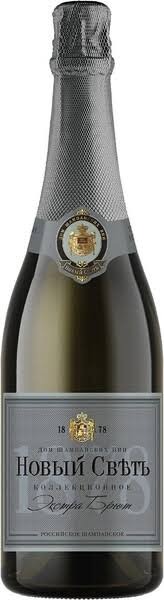 Вино игристое Белое Экстра Брют Novy Svet Collection Extra Brut 2020 0,75 л фото