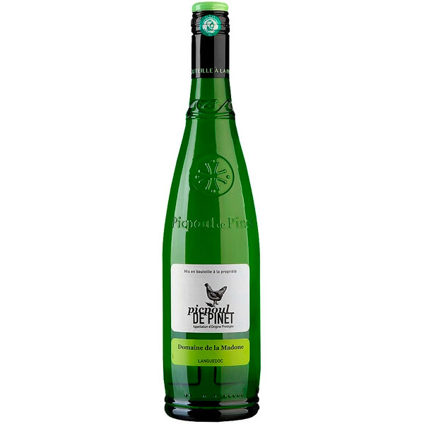 Вино Белое Сухое Domaine de la Madone Picpoul de Pinet 2023 0,75 л фото
