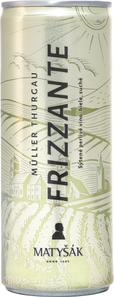 Вино игристое Матышак Мюллер Тургау Фридзанте 2023 белое брют 12% 0,25 л фото