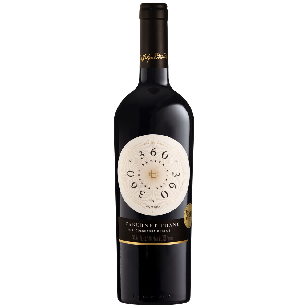 Вино Красное Сухое Luis Felipe Edwards 360° Cabernet Franc Valle de Colchagua 0,75 л фото