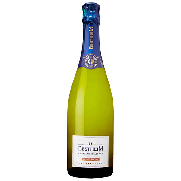 Вино игристое Белое Брют Bestheim Cremant d'Alsace Brut 2018 0,75 л фото