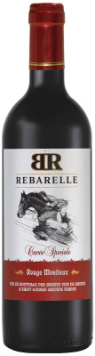 Вино Красное Полусладкое Rebarelle Rouge Moelleux 2021 0,75 л фото