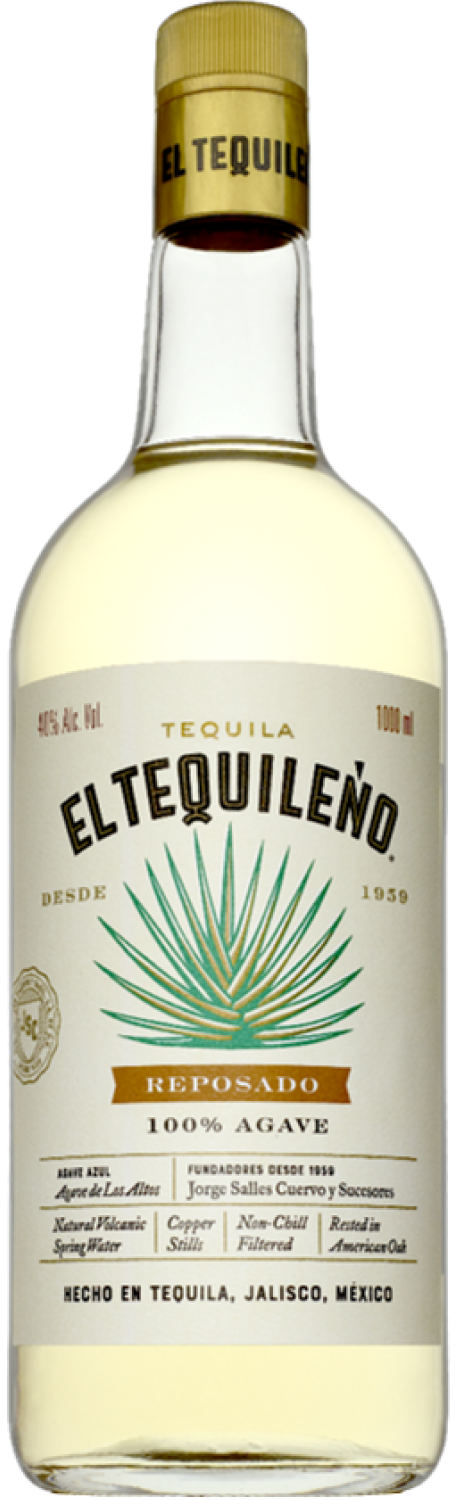 Текила El Tequileno Reposado 1 л фото