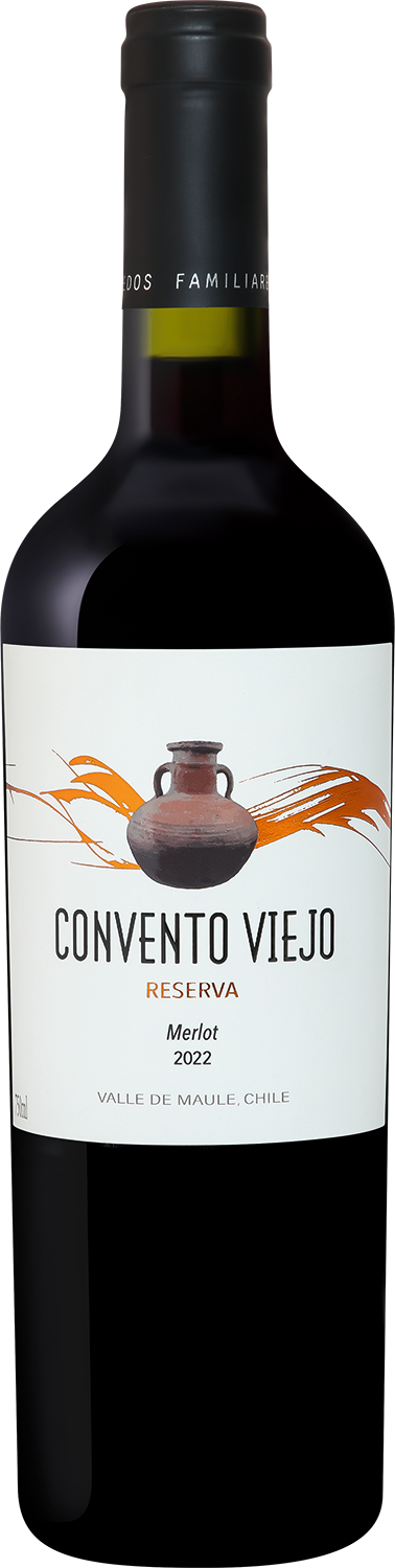 Вино Красное Сухое Maule J Bouchon Convento Viejo Merlot Reserva 2023 0,75 л фото