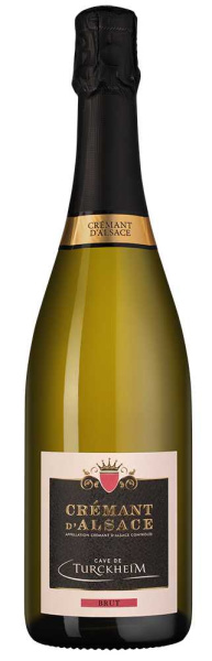 Вино игристое Белое Брют Turckheim Cremant d'Alsace Brut 2023 0,75 л фото
