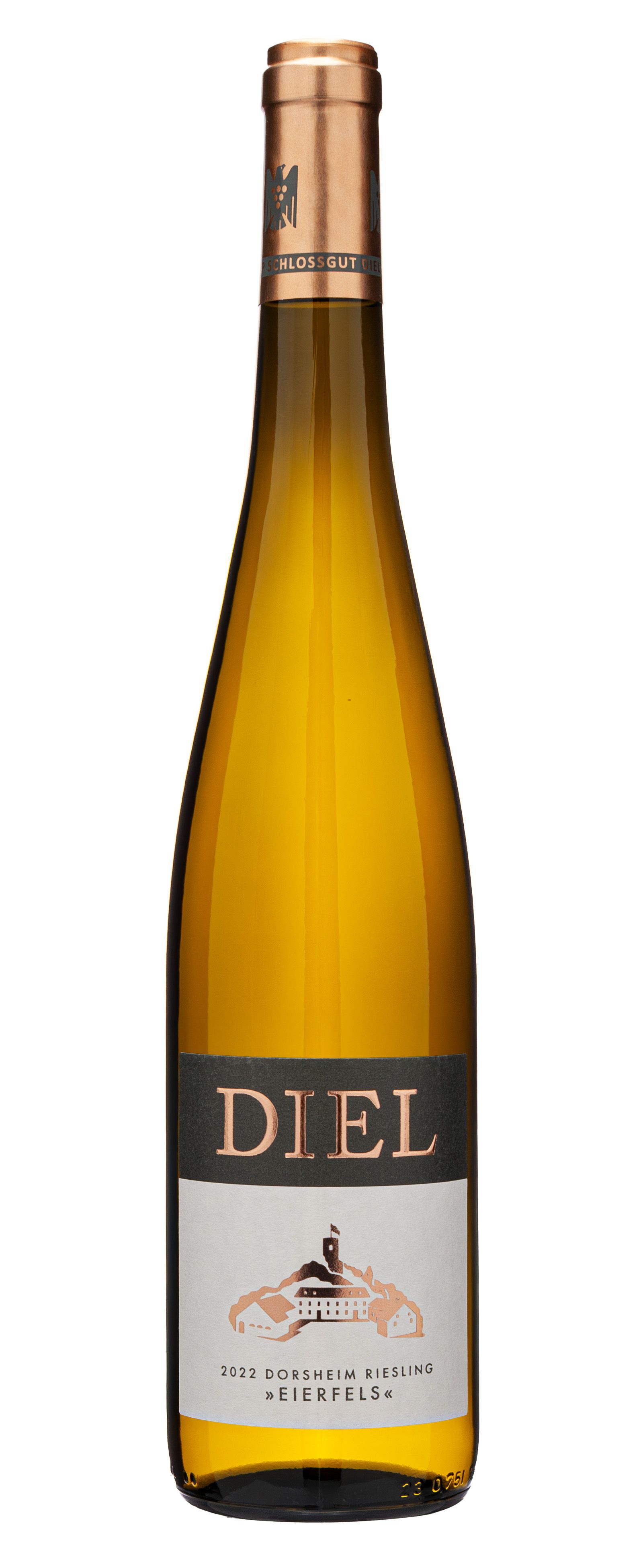 Вино Белое Сухое Schlossgut Diel Eierfels Dorsheim Riesling 2022 0,75 л фото