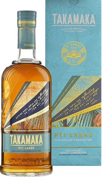 Ром Takamaka Pti Lakaz in gift box 2024 0,7 л фото