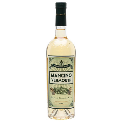 Вермут Белый Сухой Mancino Secco 0,75 л фото