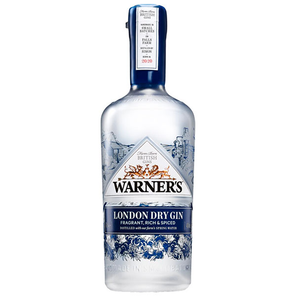 Джин Warner's London Dry Gin 0,7 л фото